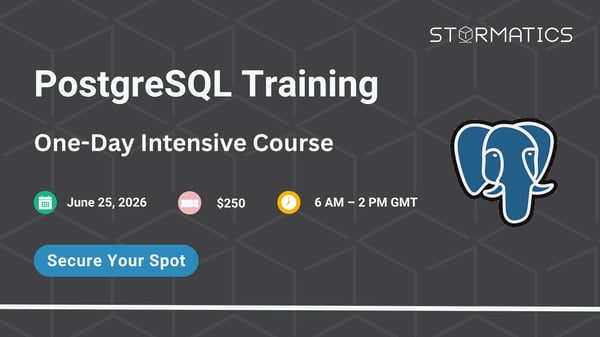 Training for PostgreSQL DBAs
