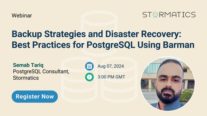 Webinar Social Using Barman with PostgreSQL Best Strategies for Backup and Recovery-1