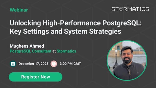 Webinar Unlocking High-Performance PostgreSQL Key Settings and System Strategies (1)