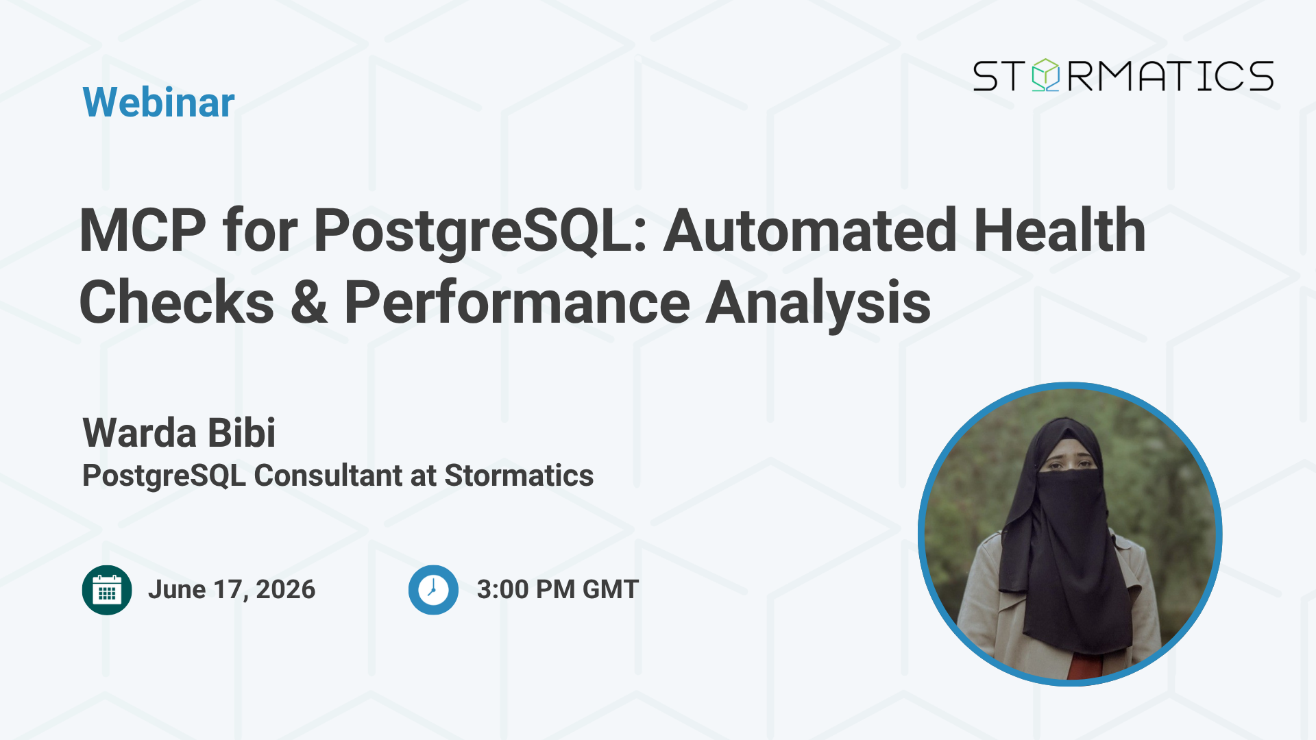 Webinar | MCP for PostgreSQL: Automated Health Checks & Performance ...
