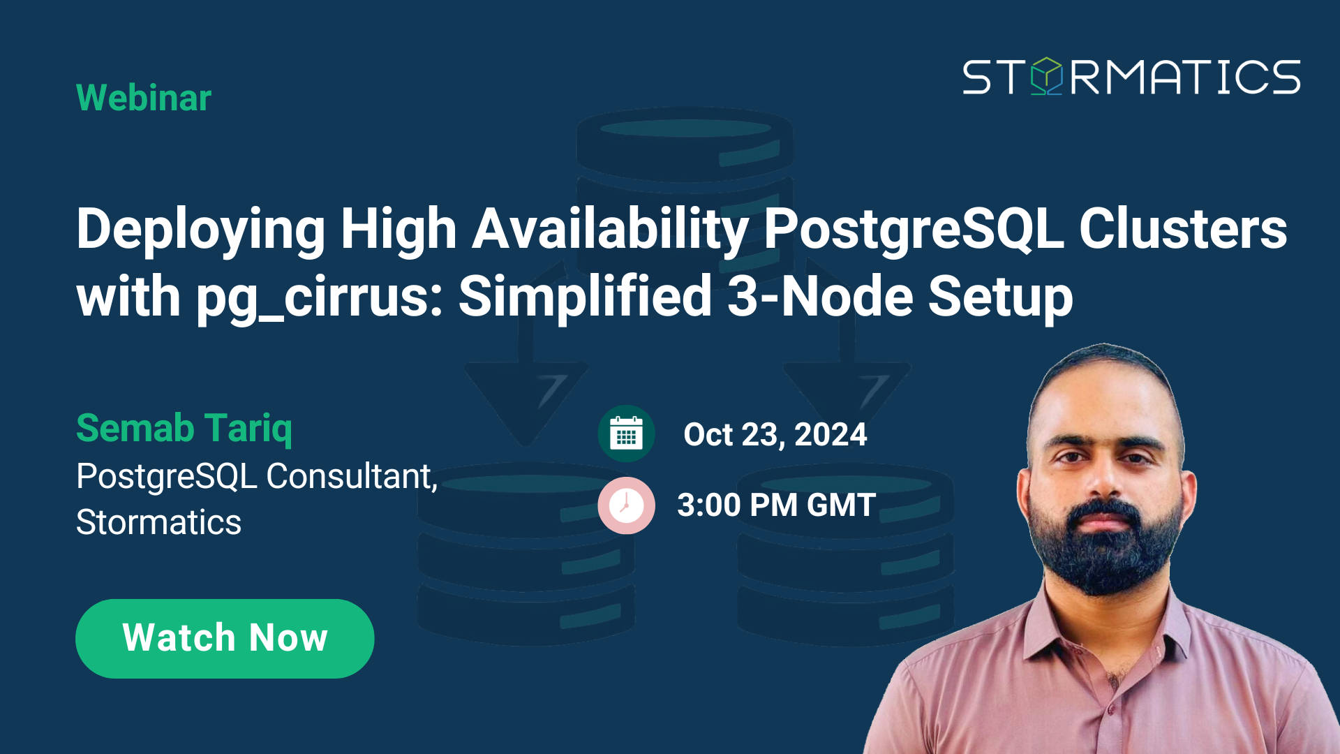 Webinar: Deploying High Availability PostgreSQL Clusters with pg_cirrus ...